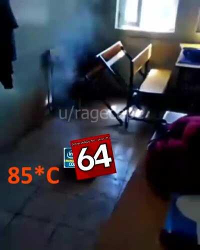 Based on a real story with Core i7 3610QM while testing thermals after replacing the thermal paste and cleaning the heatsink