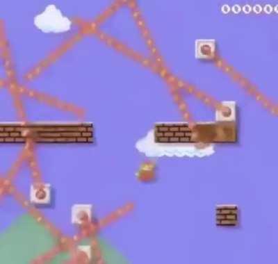 This custom Mario Bros. level !