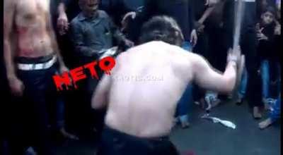 Self mutilation session