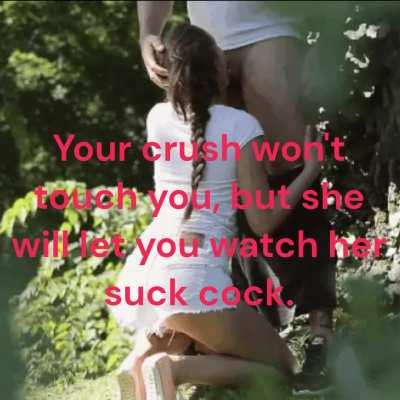 She doesn't like you, she just likes humiliating you.