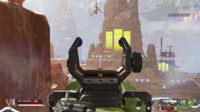 Chinese streamer done Havoc rifle 200m no miss shoot and no stock on.(36*18=648)