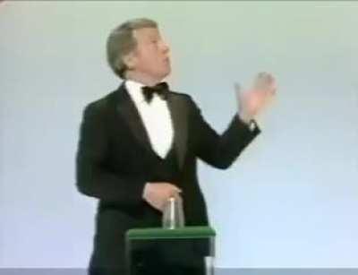 My favourite version of an ancient trick. So fast, I can't see it