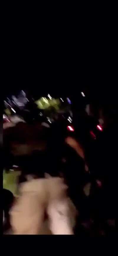 Trying to make a clean getaway