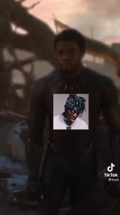 Why is jj there and notice how they made him black panther