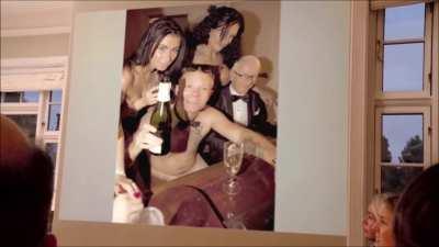 Klown (2010), R-Rated, Ida Lee (boobs, ass, shaved pussy) and pictures of an uncredited naked woman (boobs and shaved pussy)