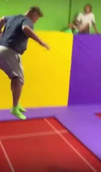 Who turned on the gravity? 😳