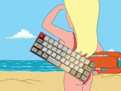 My friend ever since becoming a keyboard hobbyist