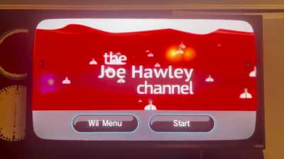 joe hawley channel for the nintendo wii (shown below)