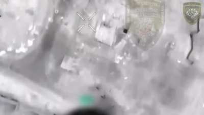 Ukrainian FPV hits Russian assault group, Pokrovsk area [110 OMBr]