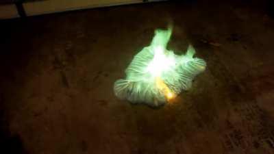 Homemade laser shotgun