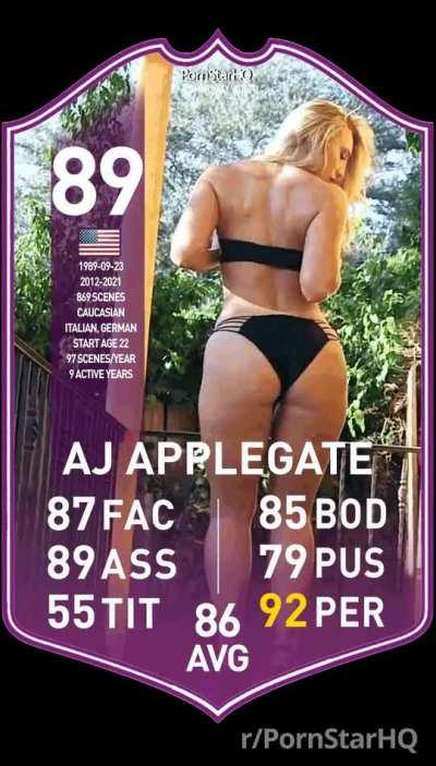 [AJ Applegate] Community Card 🍑😍 (Feb 2024) (ANIMATED)