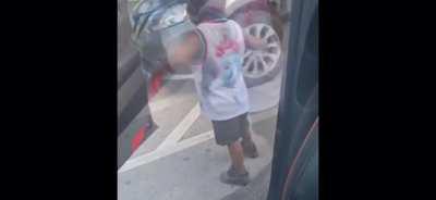 How this lil nigga have the forehead of Dababy, cheeks and body of LUCKI and the legs of baby smooth 👶🏾