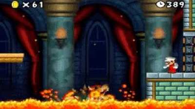 This cutscene in NSMB freaked me out as a kid