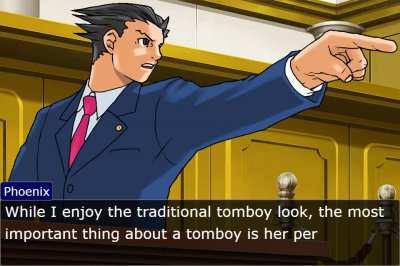 A debate about whether liking tomboys is gay