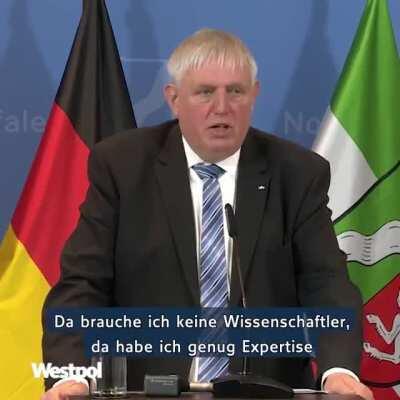 Endlich ein Politiker mit fachlicher Kompetenz!