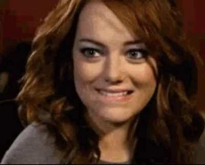 Does anyone else like the thought of Emma Stone talking dirty to them?