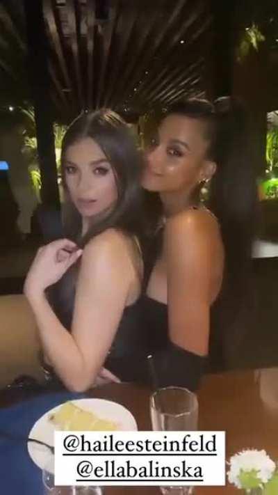 Having fun with Ella Balinska