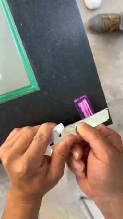 This guy's method for silicone application.