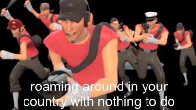 Soldier starts a war