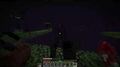 What NOT to do in an Enderman farm.