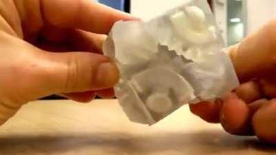 3D-printed gear cube