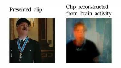Images reconstructed from brain activity