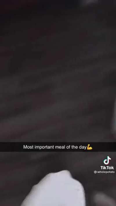 Most important meal of the day💪