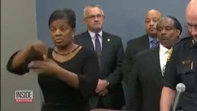 To have a legit sign language translator