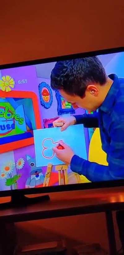 CBeebies nearly getting cancelled this morning!