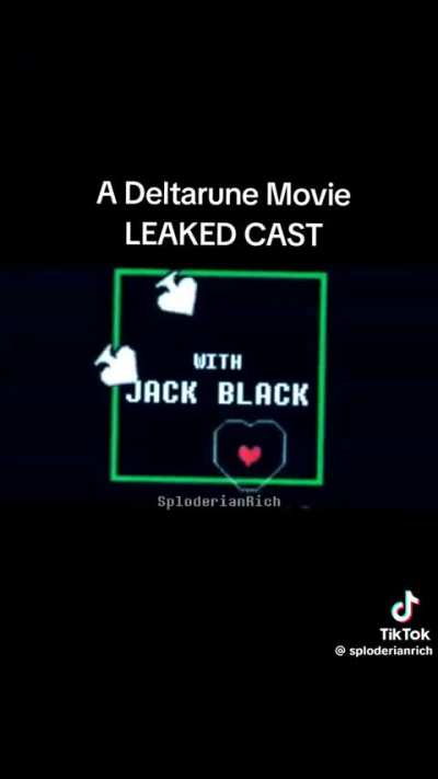 A DELTARUNE MOVIE CAST REVEALED!!!! (Not mine)