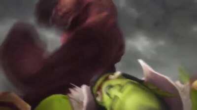 So Garrosh's voice actor is the same who does Dio's voice in the Jojo dub. So, naturally...