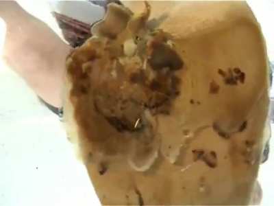 Classic goddess turns her tiny victims into piles of mush