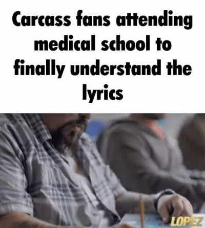 wake up and smell the carcass