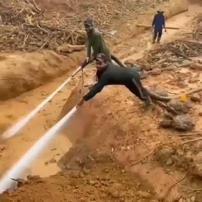 Just a normal day at work