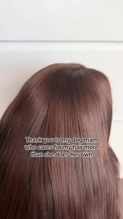 The most gorgeous head of hair!