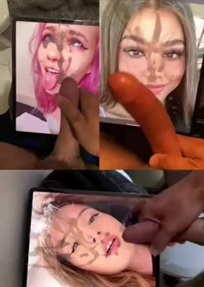 3 girls 3 cumshots lots of ropes