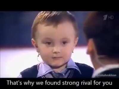 The Russians sure know how to make boss introductions