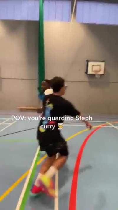 😅 Guarding Steph be like…