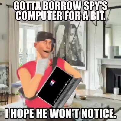 He's going to shitpost porn again caw caw