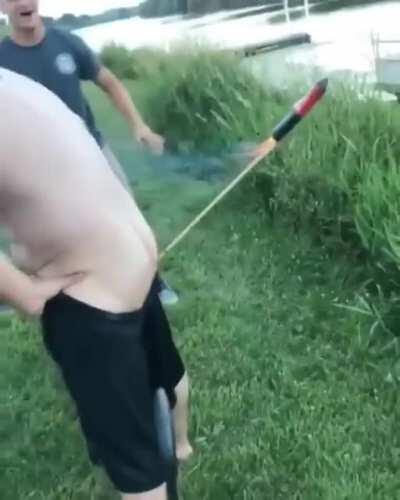 When you’re operating on limited brainpower but still have a tight ass