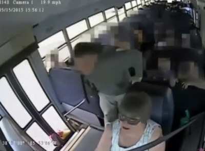 Getting dragged by a school-bus for over a thousand feet after your backpack got caught in the door while exiting, suffering severe abrasions on a tenth of your body, resulting in the driver being fired and sued.