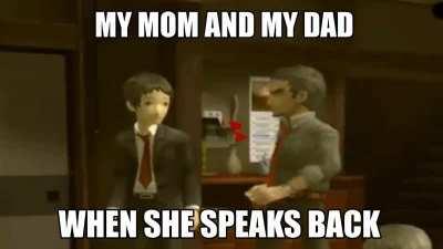 Adachi and Dojima is like my family lol!😂😂😂😂😂😂#Relatable
