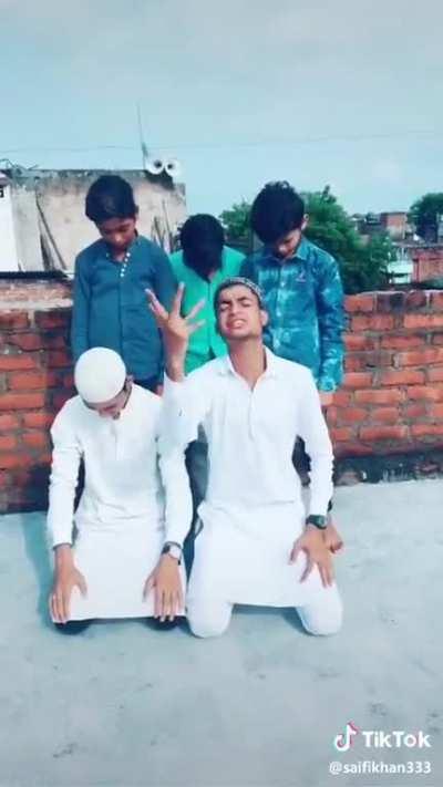 Look at their age, and what’s being said in the audio. Go to the audio of this particular post, and you’ll find 100s of videos spewing hatred on other religions. THESE ARE KIDS, FOR GOD’S SAKE. And they're glorifying kiIIing of people