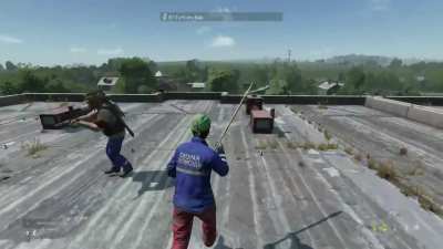 Goofy console moment