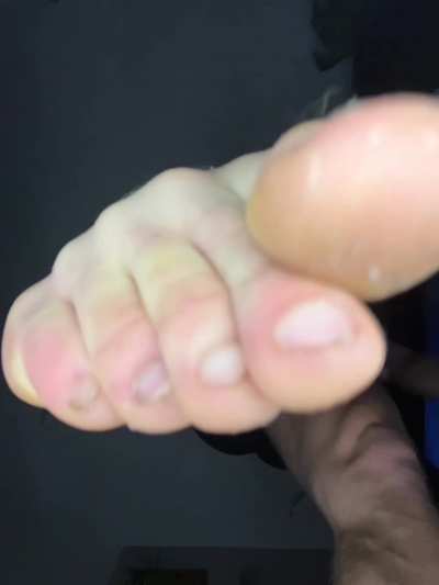 Are My Sweaty Feet Your Cup of Tea? ;)