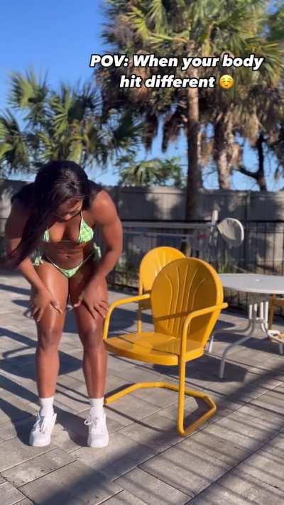 POV: When your body hit different 😊