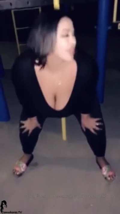 Twerking at night