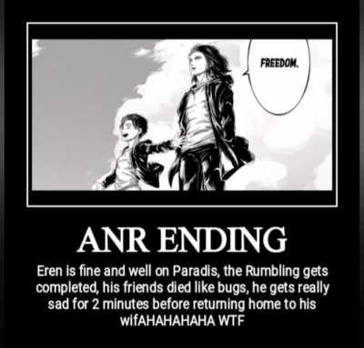Attack on Titan: all endings.