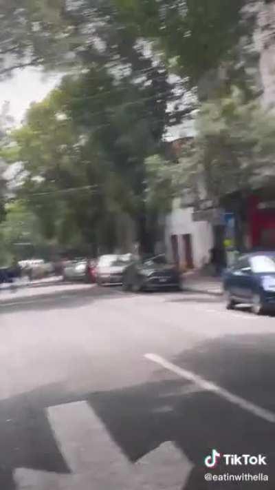 Expat se asusta por terremoto en CDMX