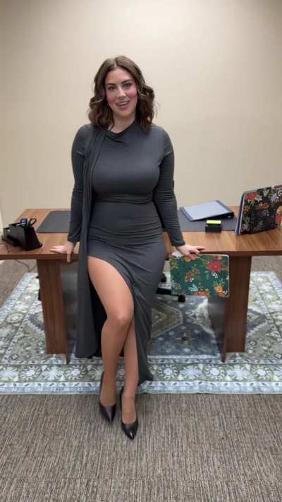 That slit goes high... and your gaze goes higher